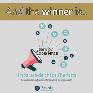 iScuola® contest "Learn by Experience" diploma online recupero anni scolastici scuola privata digitale